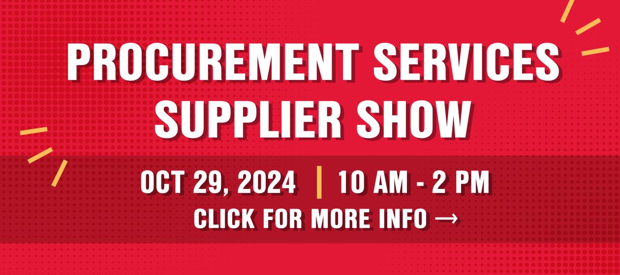 Procurement Services Supplier Show